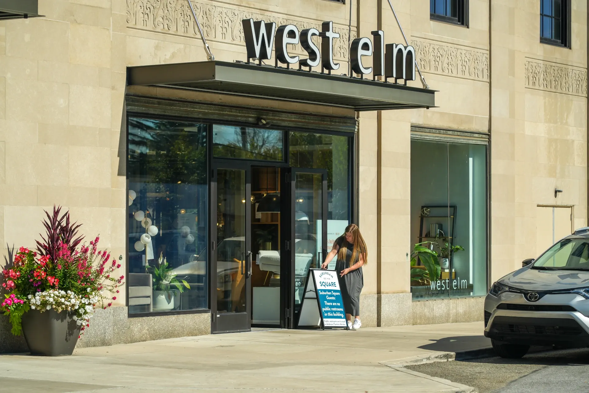 The West Elm Ardmore store